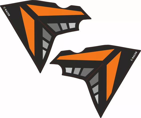 C-RACER SIDE CVR BK KTM 390 ADV FSC-KTM390ADV-O