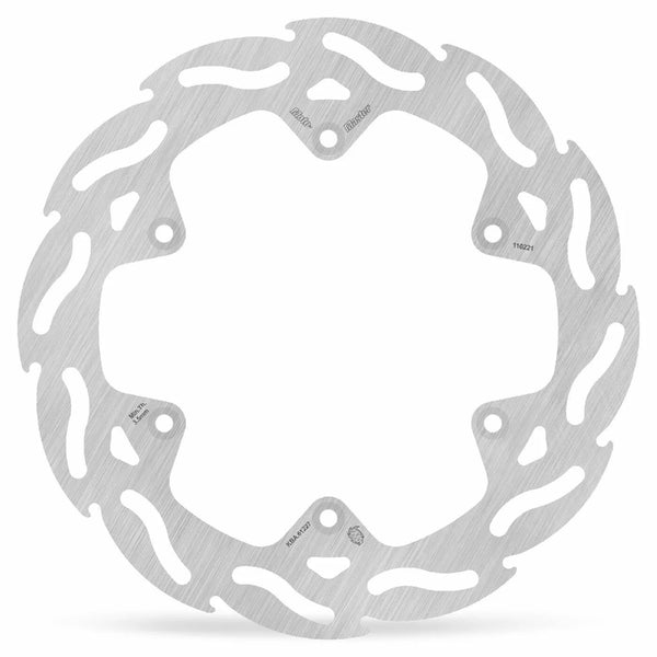 MOTO-MASTER BRAKE DISC FLAME REAR 110221