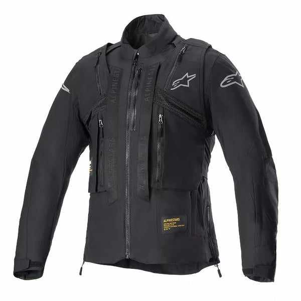 ALPINESTARS(MX) JACKET TECHDURA BLK/SILV L 3704524-1119-L