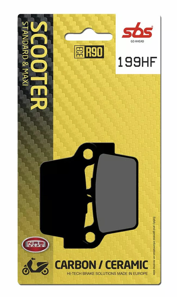 SBS BRAKE PAD CAR/CER SCOOT 199HF