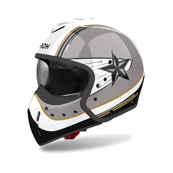 Airoh Open MC Helmet J110 Command Gray