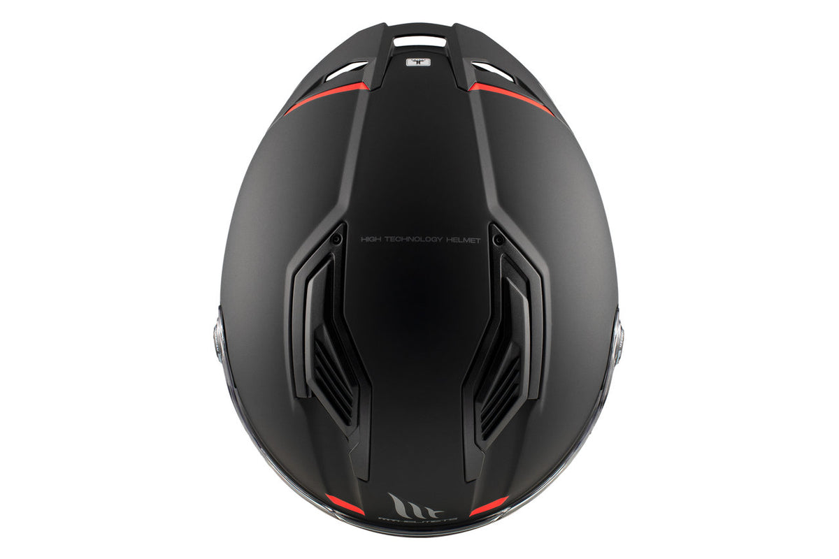 MT Helmets Integral Mc-Hjälm Stinger 2 Matt Black