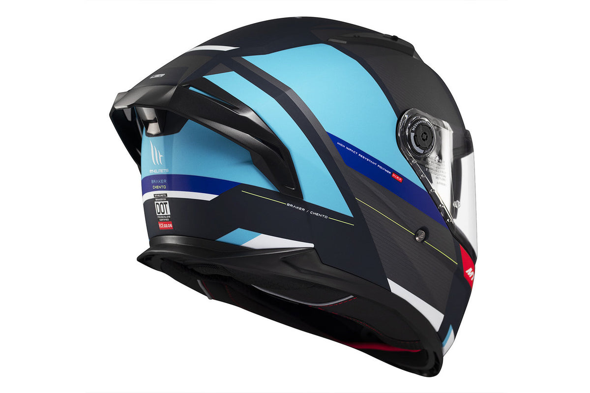 MT Helmets Integral Mc-Hjälm Braker SV Chento C7