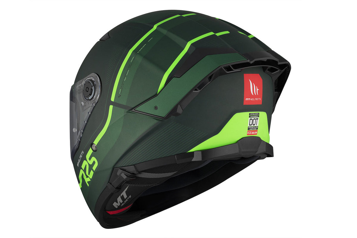 Mt Helmets Integral MC Helmet Thunder 4 SV R25 Green