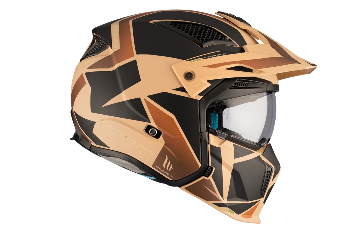 MT Helmets Öppen Mc-Hjälm Streetfighter SV S P1R B9