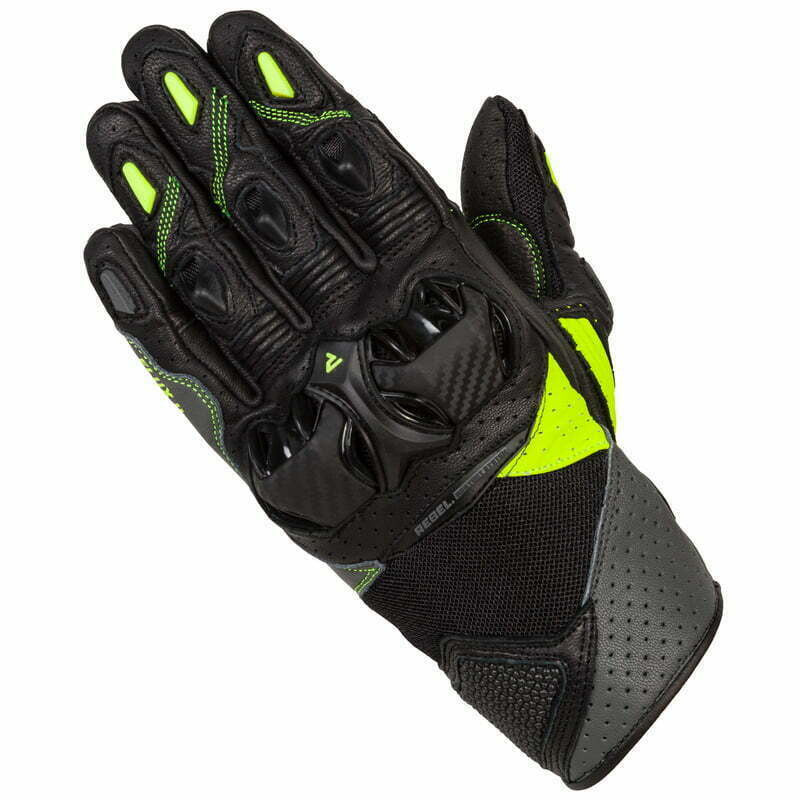 Rebelhorn MC Gloves Flux II Black /Flu