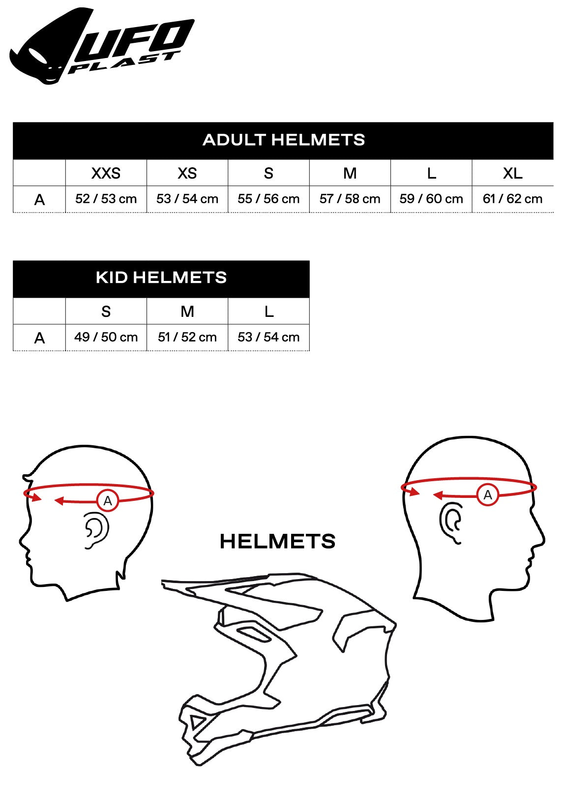 UFO Jet Mc-Hjälm Sheratan Svart /Röd