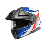 Schuberth Öppningsbar Mc-Hjälm E2 Explorer Blå /Röd