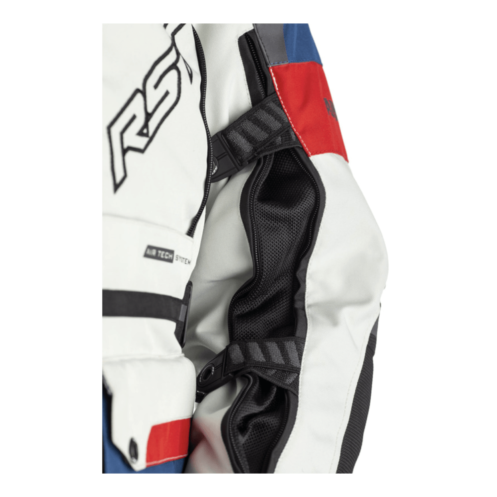 Rst textile mc-jacket adventure-x blue /red