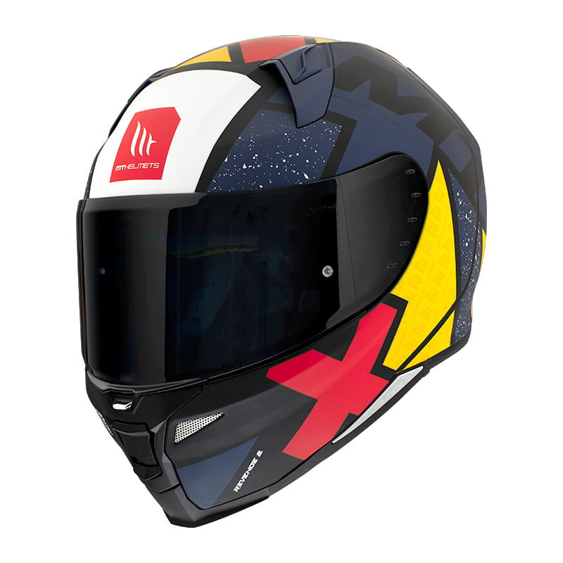 MT Helmets Integral Mc-Hjälm Revenge 2 Light Blå