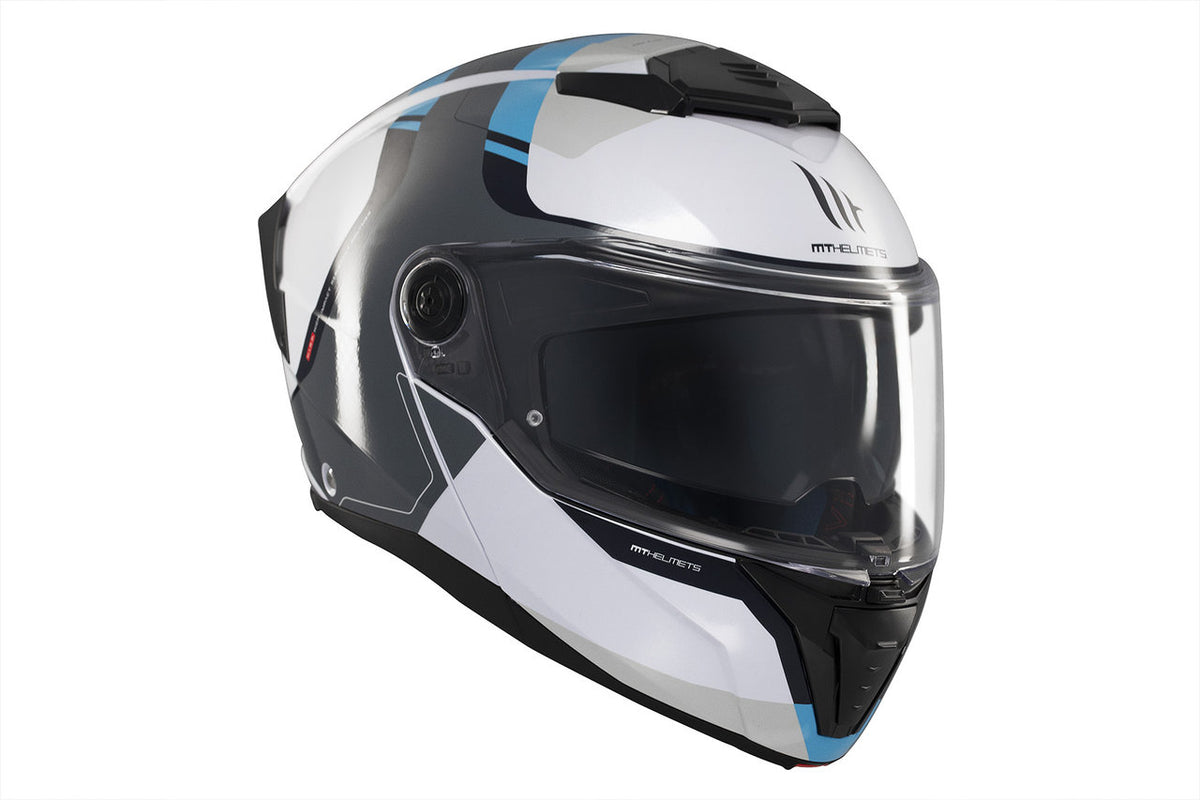 MT Helmets Öppningsbar Mc-Hjälm Atom 2 SV Emalla C17