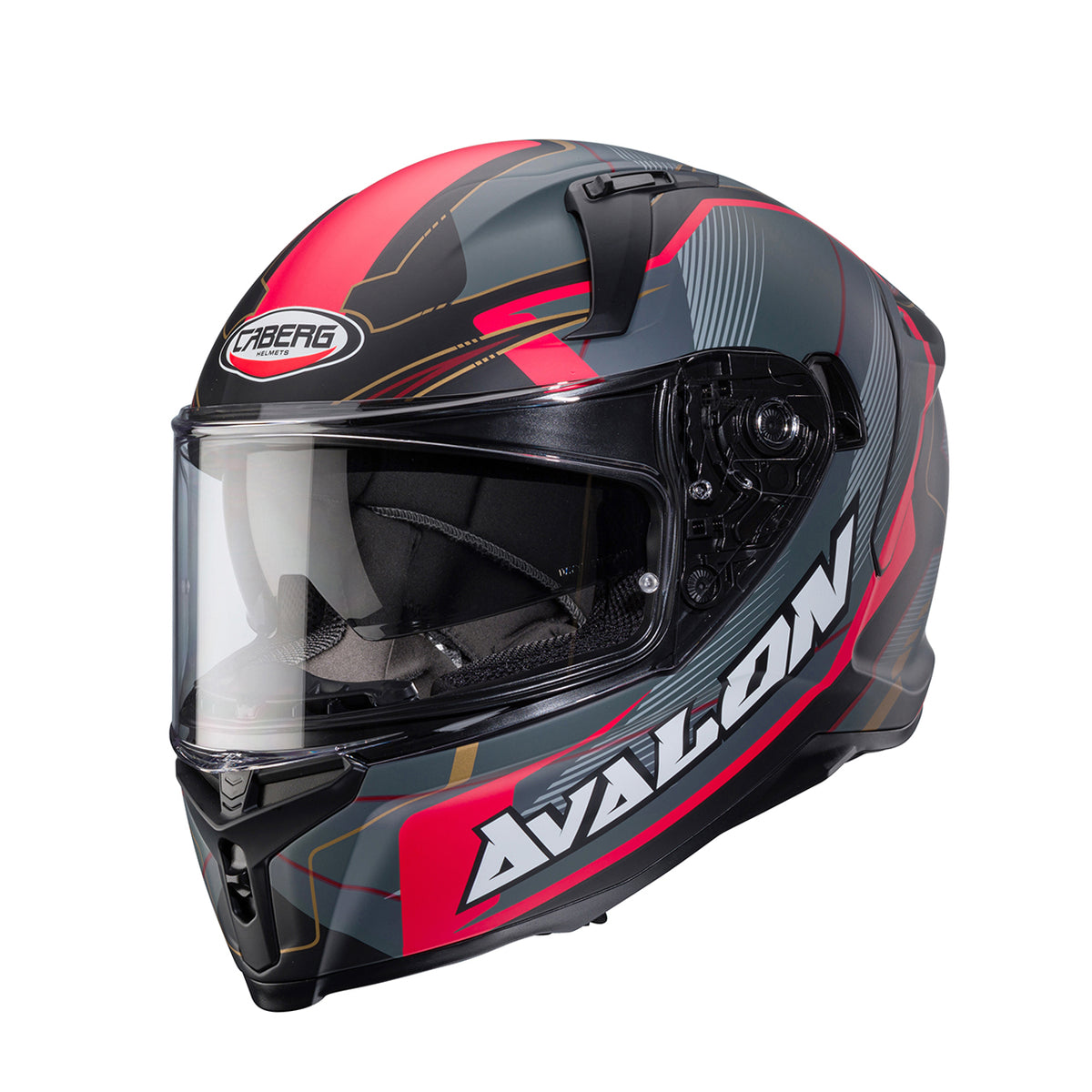 Caberg Integral Mc Helm Avalon X Optic Gray /Red