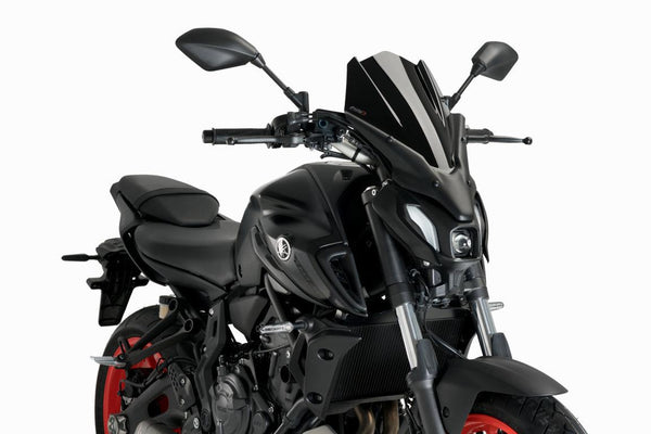 WINDSHIELDS N.G.TOURING YAMAHA MT07 21- C/BLACK