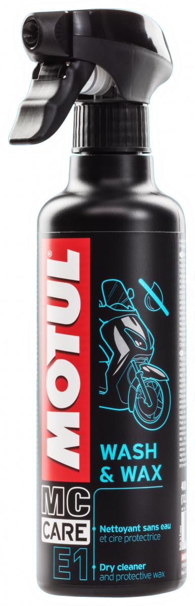 Motul Wash & Wax E1 400 ml pump (12pcs/cardboard)