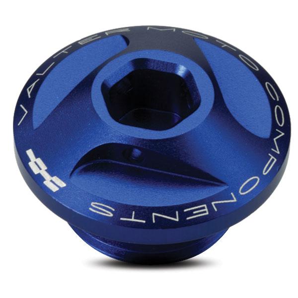 OIL CAP HONDA/Z650/Z800/Z900/Z1000 10-15/848/PANIGALE/DIAVEL/ER6N/NINJA 400 18 Blue