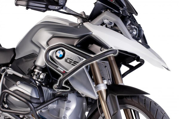 ENGINE GUARDS HIGHER BMW R1200GS 14-16 C/BLACK
