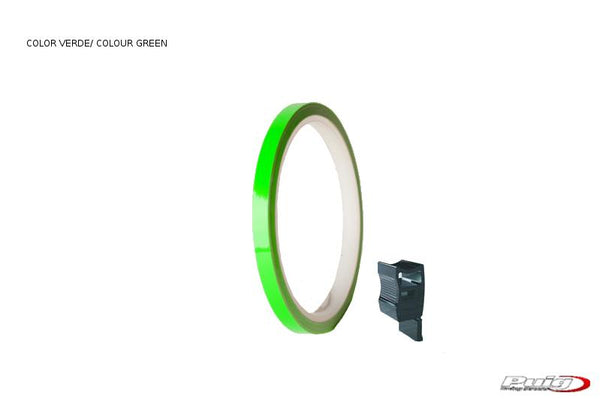 RIM STRIP 6 METERS+APLICATOR C/GREEN FLUORESCENT