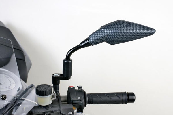 REAR MIRROR OFF-SET LEFT SIDE/RIGHT C/BLACK