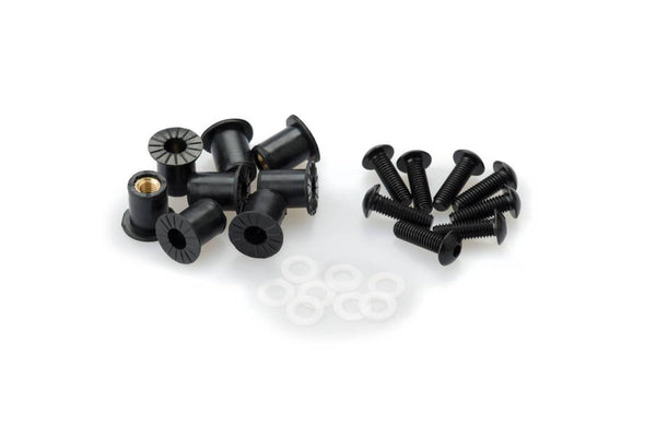 SCREW KIT C/BLACK