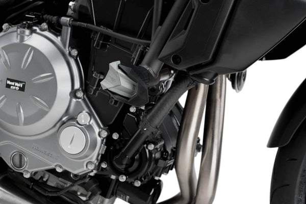 CRASH PADS R19 KAWASAKI Z650 17-18- C/BLACK