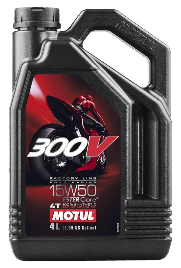 Motul 300V 4T Factory Line 15W-50 4 L (4 pcs/cardboard)