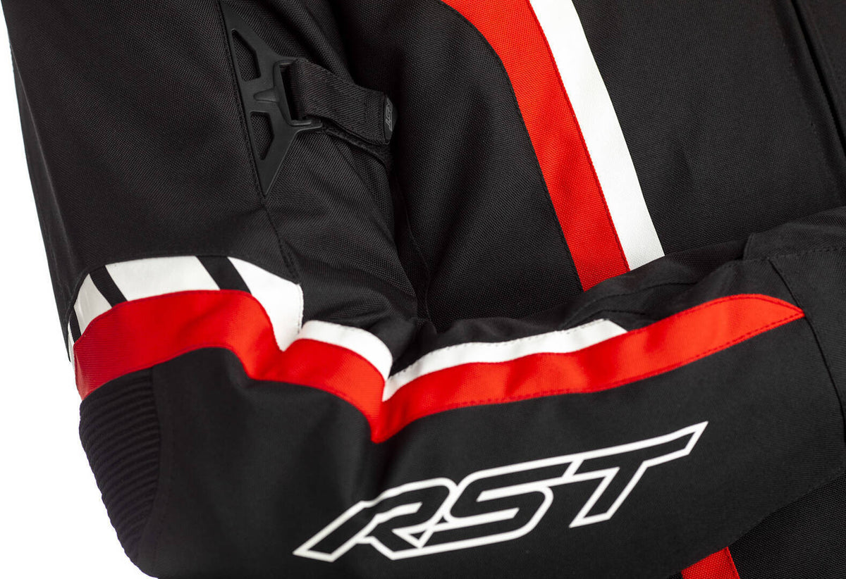 RST Textil Mc-Jacka Axis Svart /Röd