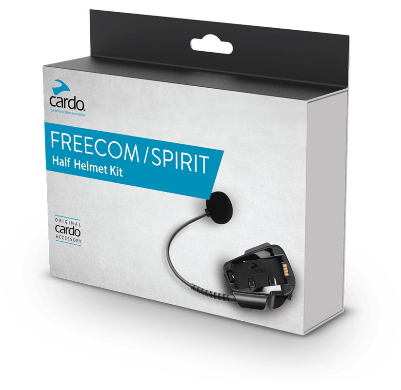 Cardo Freecom-X/Spirit Half Helmit Kit