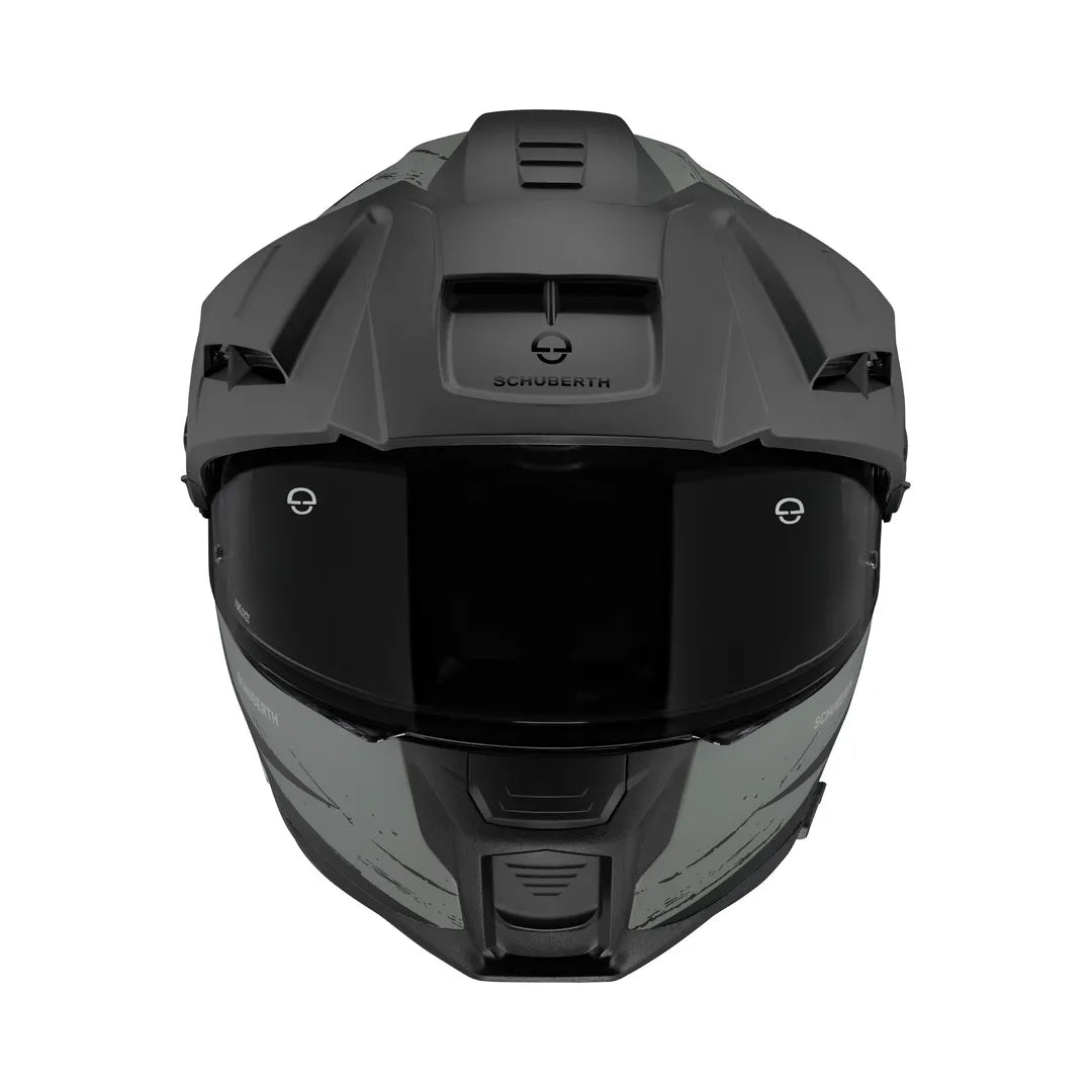 Schuberth Öppningsbar Mc-Hjälm E2 Explorer Khaki