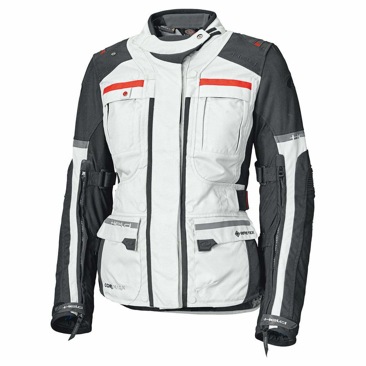 Held Dam Gore-Tex® Textile MC jacket Carese Evo Gray