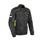 DANE GORE-TEX® Textile MC jacket Hornum Black /Flu