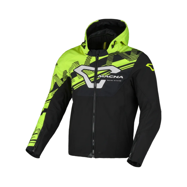 Macna Softshell Mc-Jacka Atracor Svart /Flu
