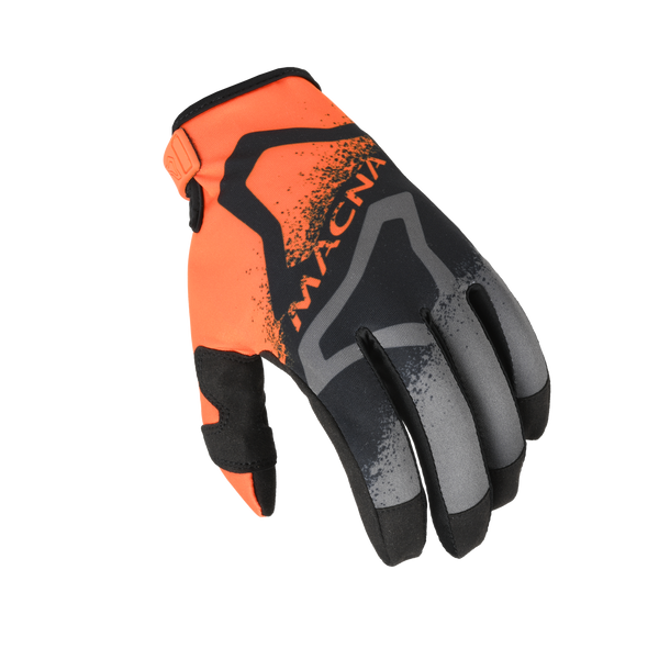 MX gloves Macna, Backyard-1 Black/orange/grey