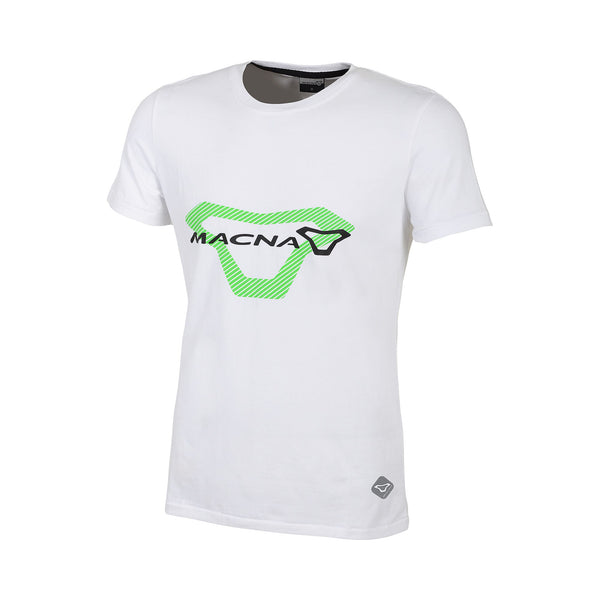 T-Shirt Macna, Logo White/green/black