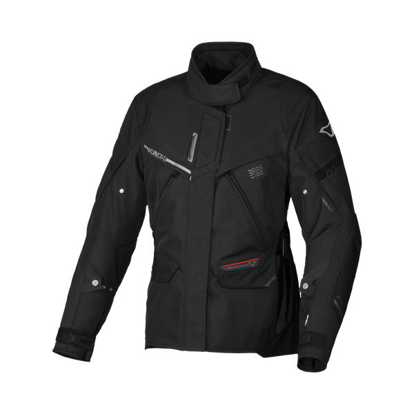 Macna lady textile mc jacket mundial black