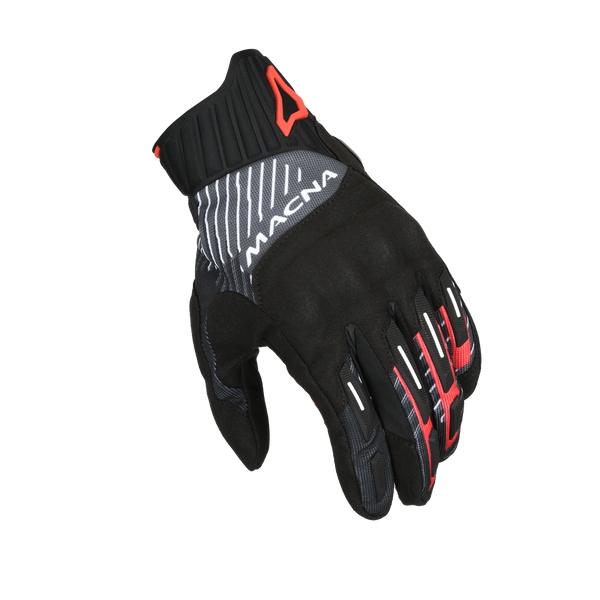 Motorcycle glove Macna, Octar 2.0 Black/red/white