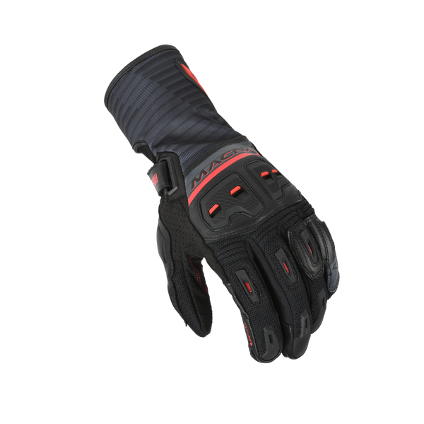 Motorcycle Gloves Macna, Shellar Black/Red