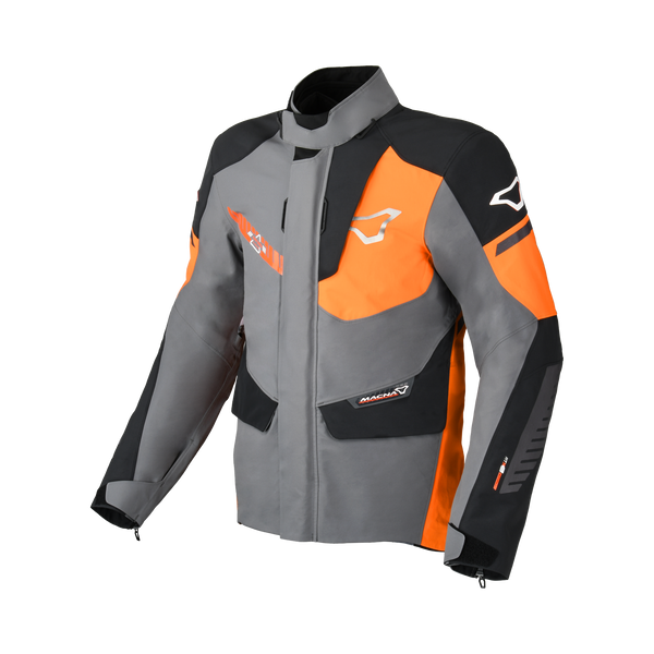 Macna textile mc-jacket synchrone gray /orange