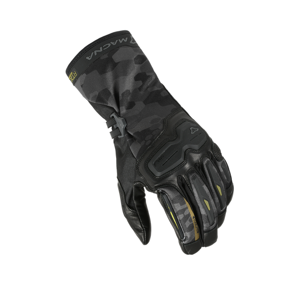 Motorcycle Gloves Macna, Terra RTX Black/dark grey camo