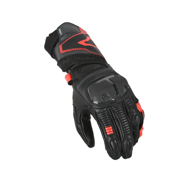 Motorcycle gloves Macna, Thandor Black/red