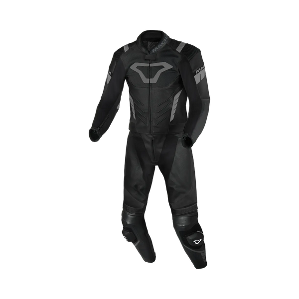 Macna Mc-Skinnställ 2-delat Varshall Svart