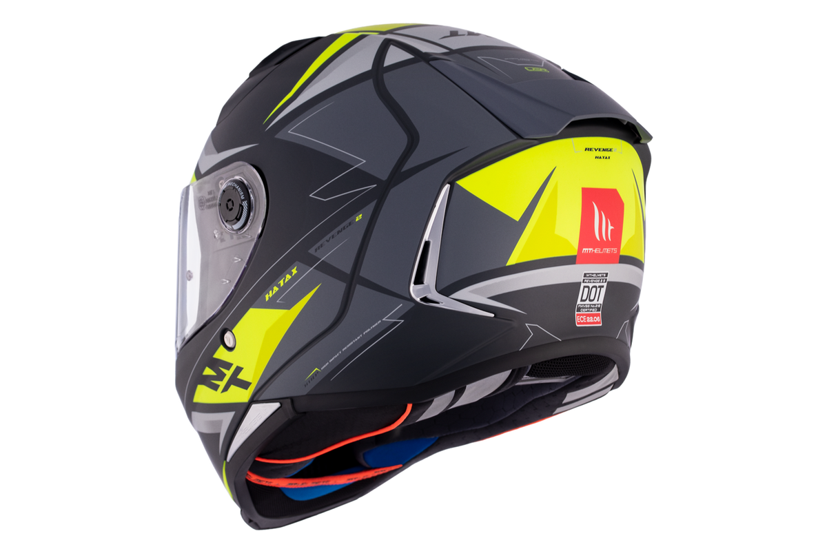 MT Helmets Integral Mc-Hjälm Revenge 2 Hatax C3