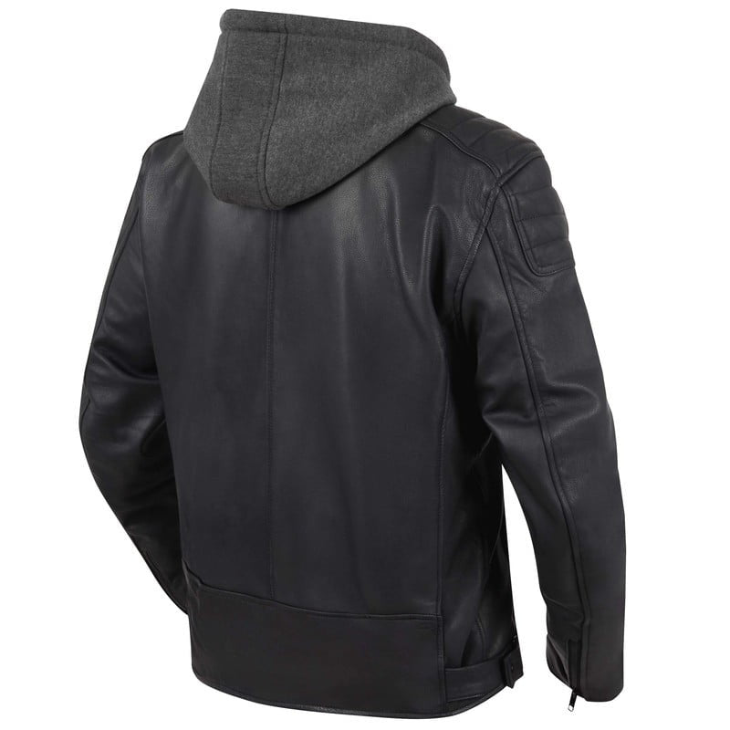 Rebelhorn leather mc jacket impala black