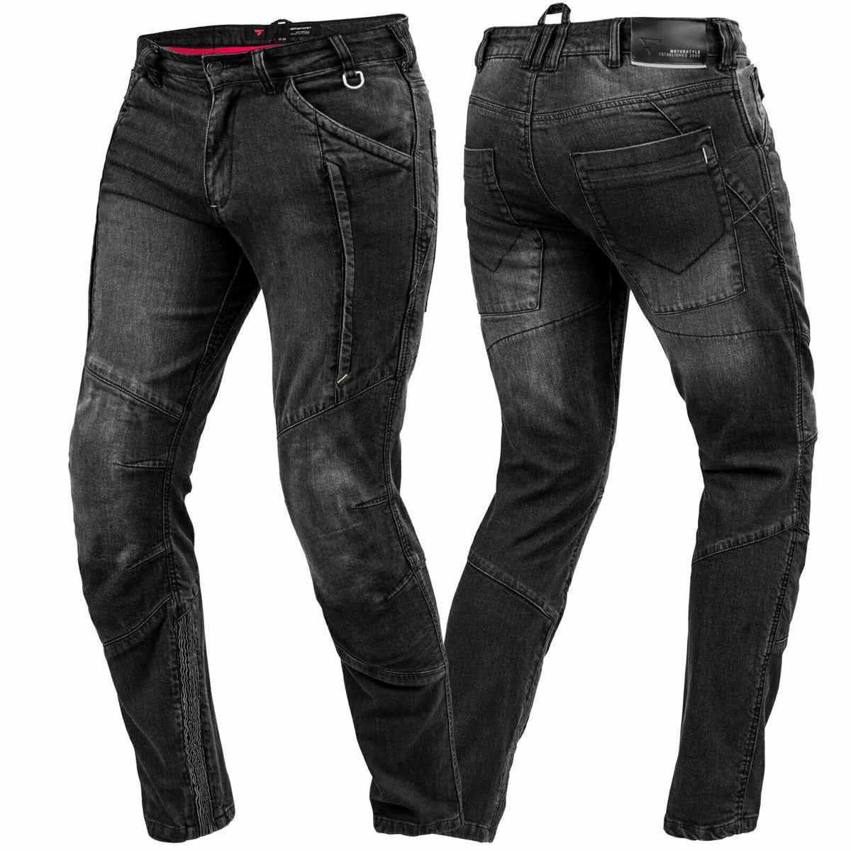 Shima Kevlar Mc-Jeans Ghost Svart