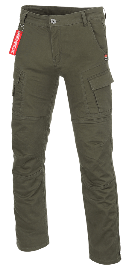 BÜSE Kevlar Mc-Byxor Fargo Olive