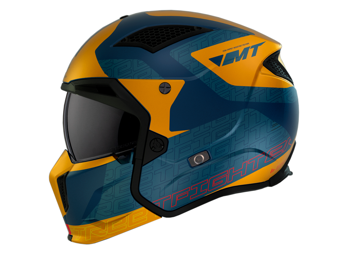 MT Helmets Öppen Mc-Hjälm Streetfighter SV S Totem C3