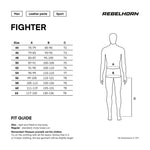 Rebelhorn Mc-Skinnbyxor Fighter Svart /Flu