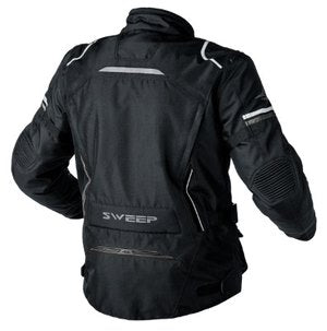 SWEEP Textile MC jacket Outback wp black