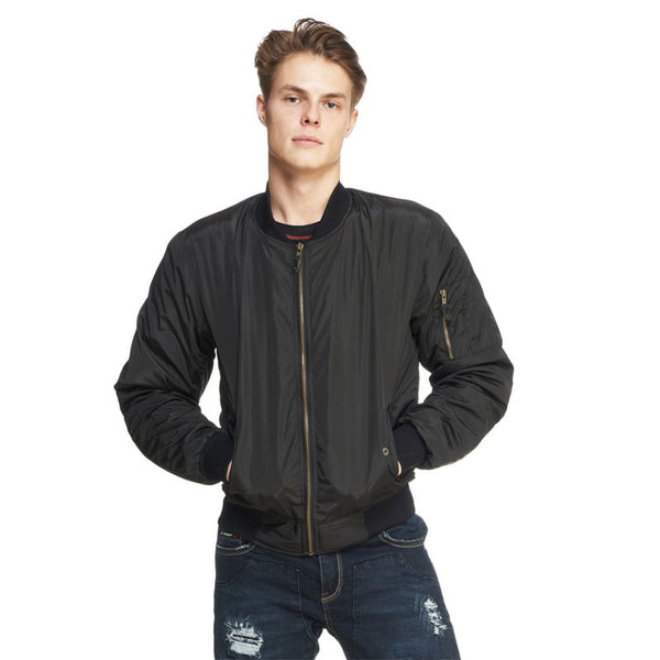 Sweep Textil Mc-Jacka Bomber Svart