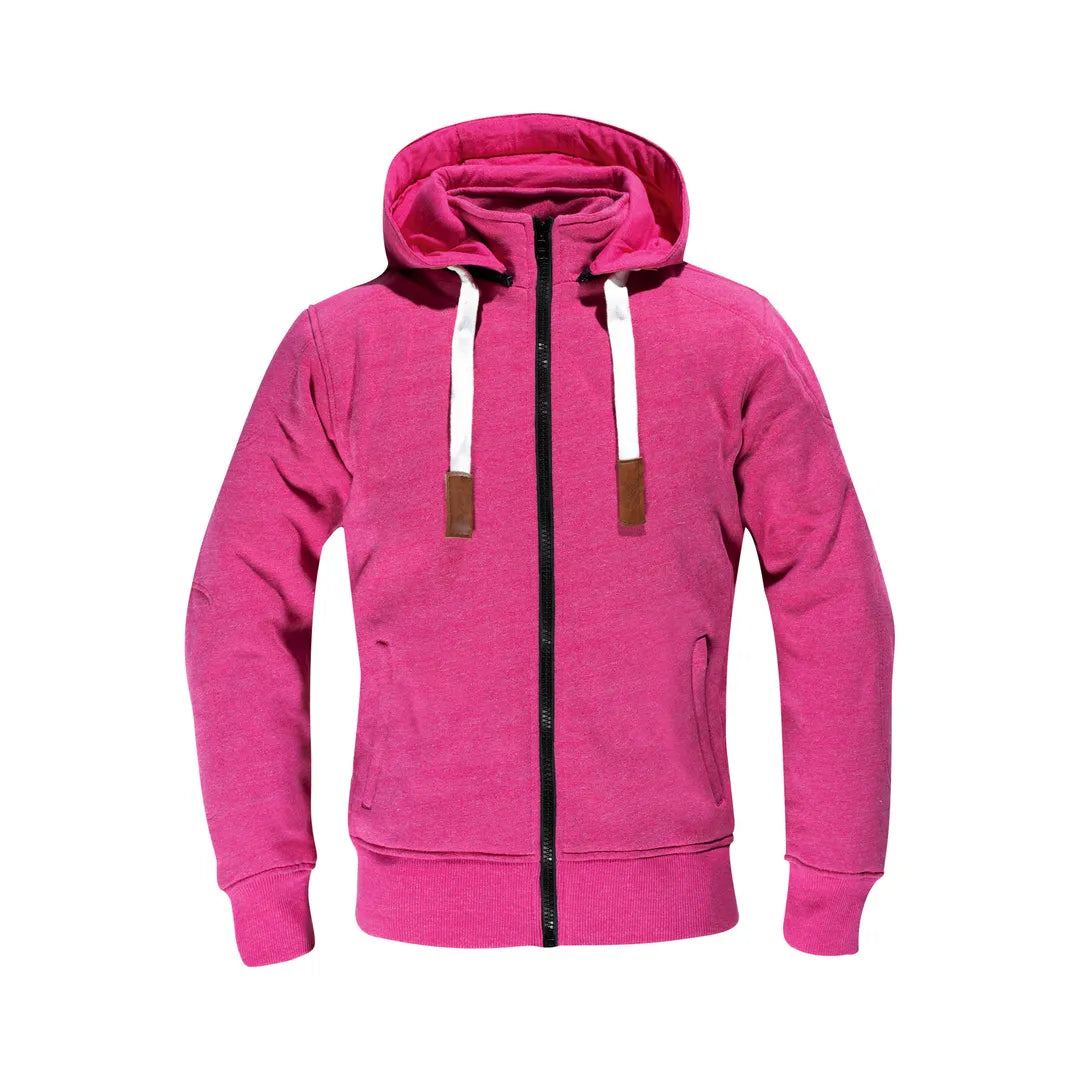 Difi Dam Kevlar Mc-Hoodie Downtown Rosa