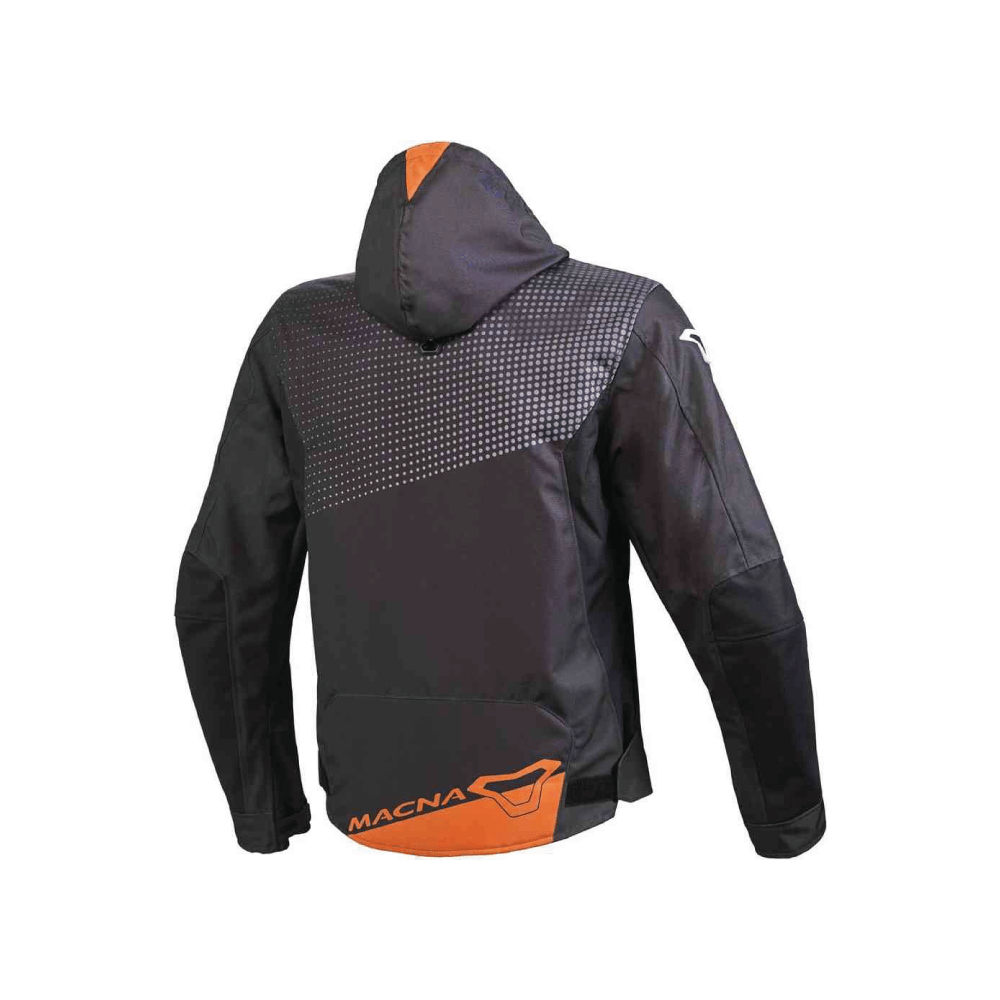 Macna Softshell Mc-Jacka Imbuz Svart /Orange